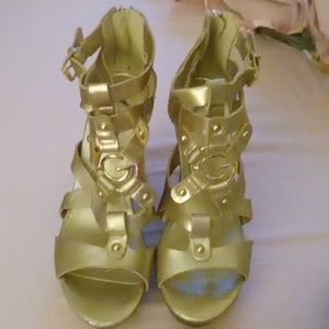 G by Guess Dodge Open Toe Platform Sandals